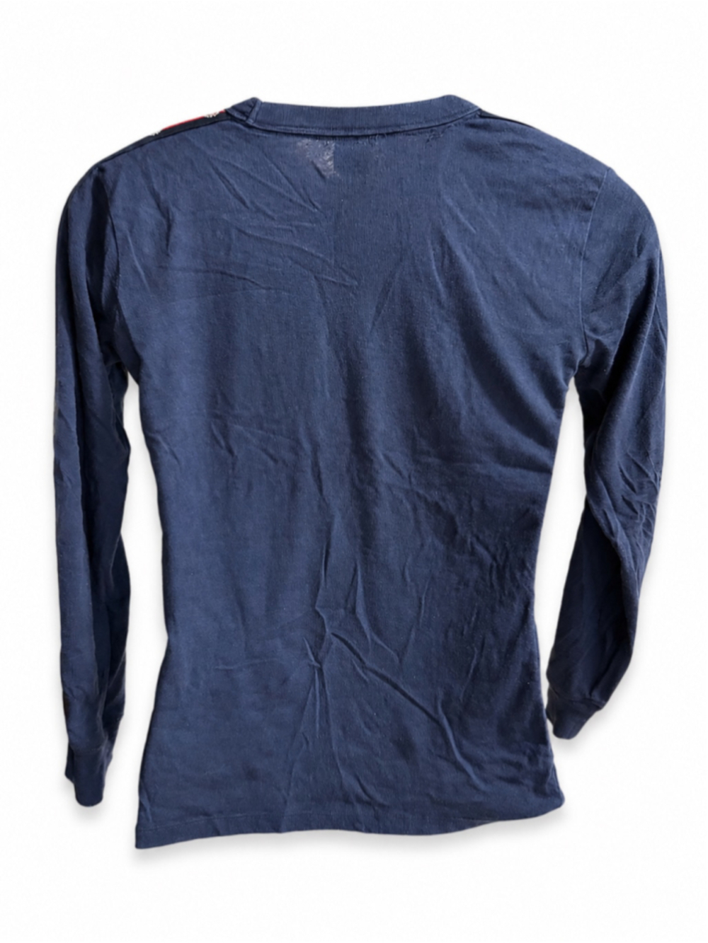 Women's Victoria's Secret PINK Long Sleeve Tee, XS, Navy Blue & Red - Picture 3 of 5
